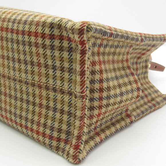 Celine Molle Cover Tice Tote Bag Canvas Brown Series - Picture 6 of 10